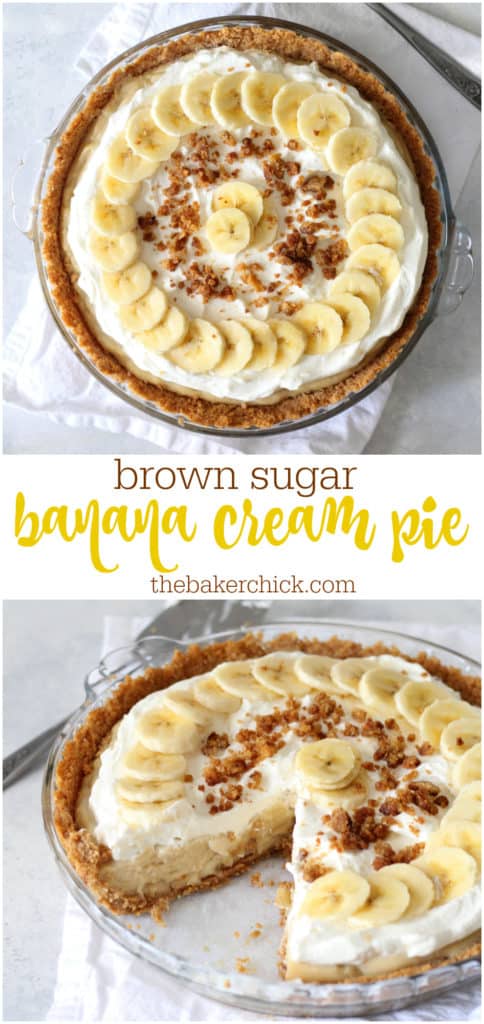 Brown Sugar Banana Cream Pie