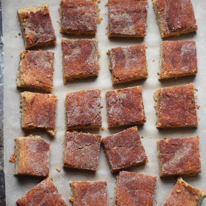 Snickerdoodle Blondies