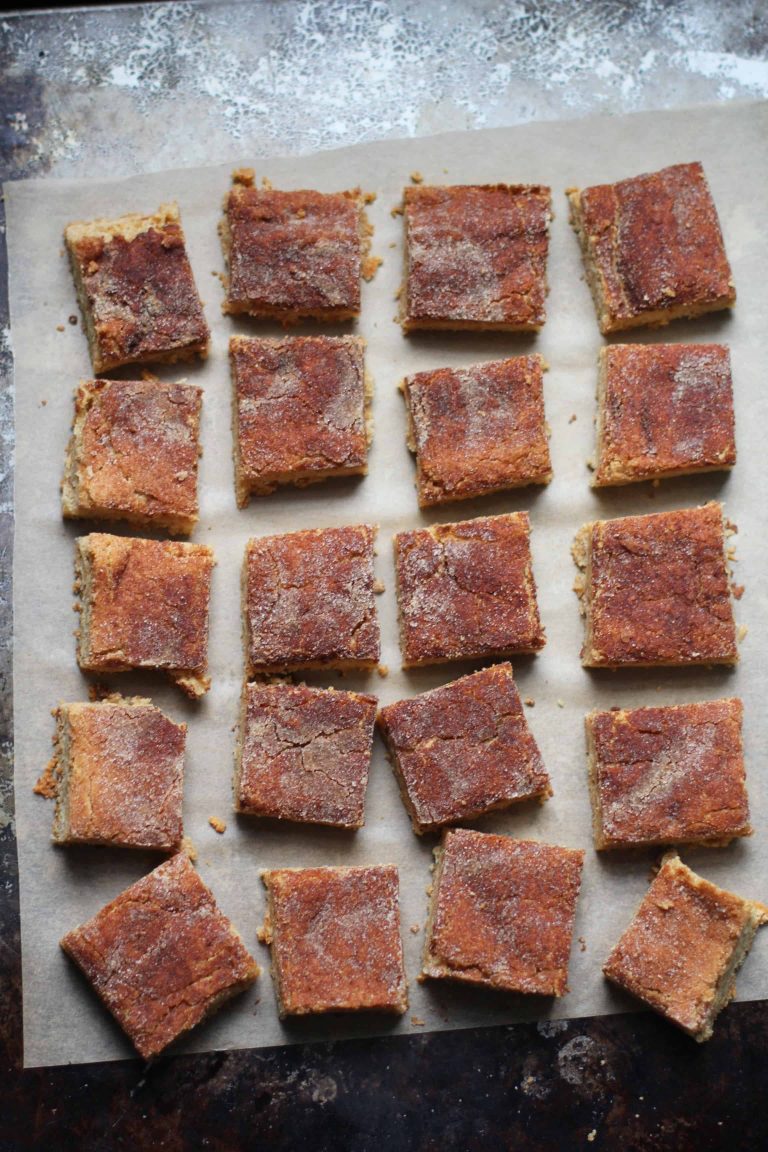 Snickerdoodle Blondies