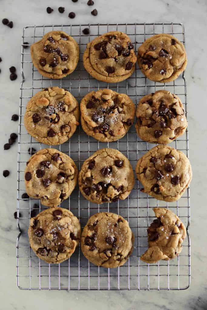 the perfect chocolate chip cookies