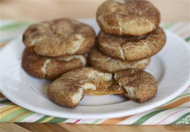 Caramel-Filled Snickerdoodles