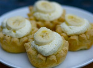 Mini Banana Cream Pies