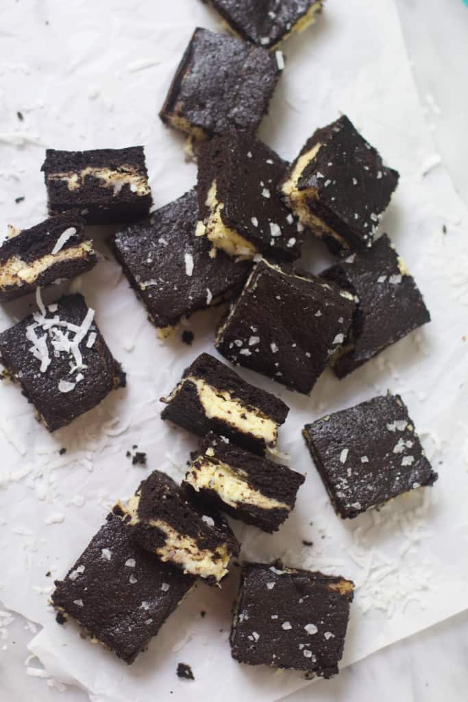 Coconut Cream Cheese Brownies