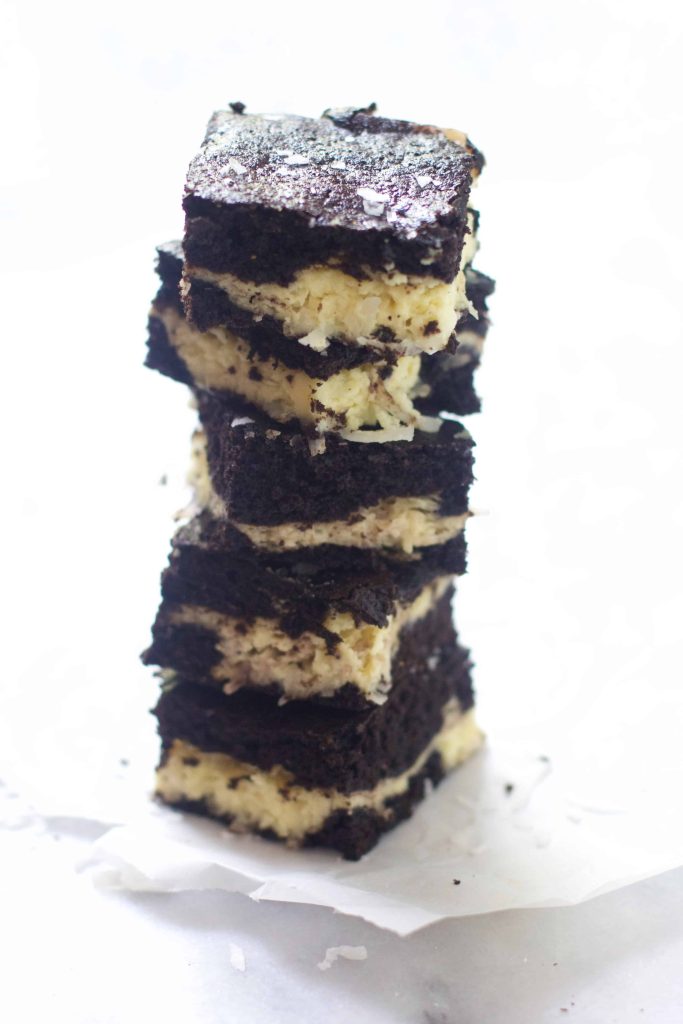 Coconut Cream Cheese Brownies