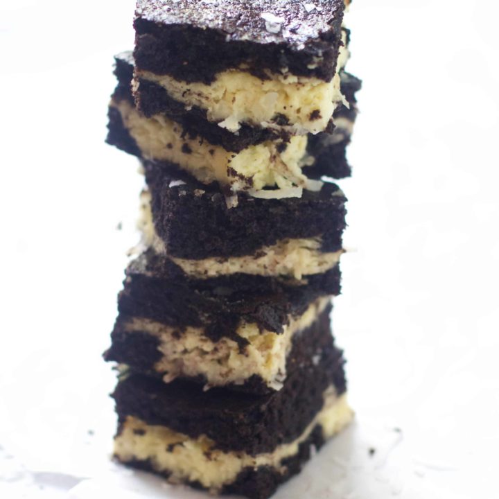 Coconut Cream Cheese Brownies