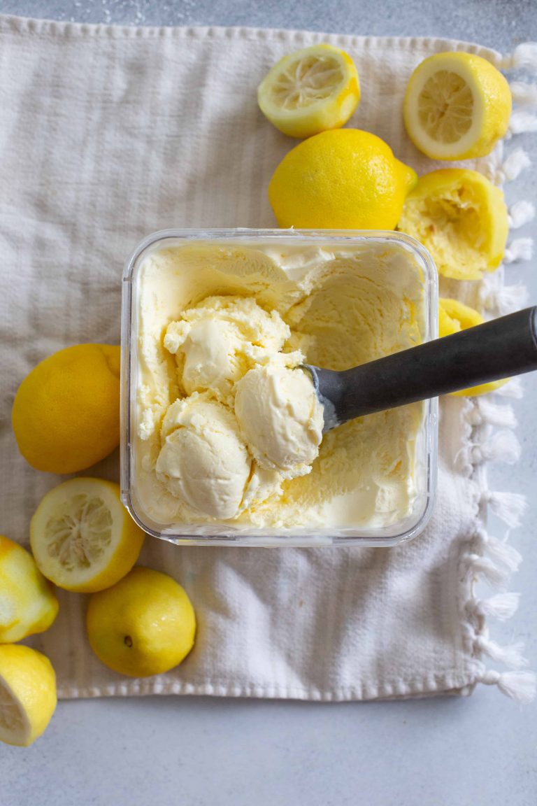 Creamy Lemon Ice Cream