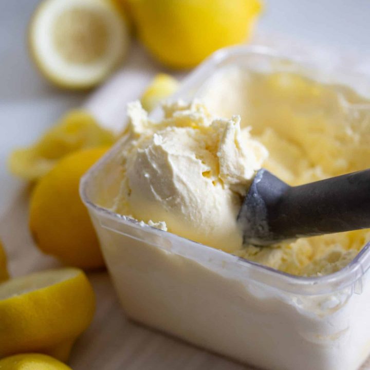 Creamy Lemon Ice Cream