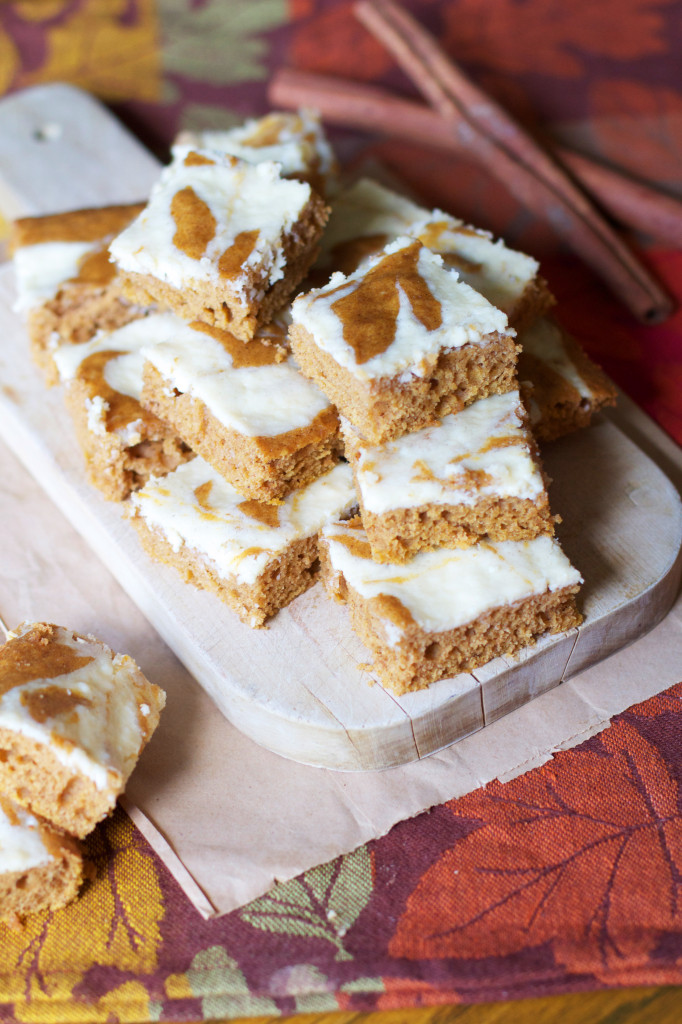 Pumpkin Cream Cheese Bars