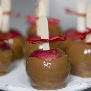 Caramel Apples from Scratch- The Baker Chick