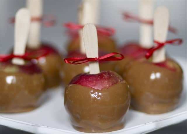 Caramel Apples from Scratch- The Baker Chick
