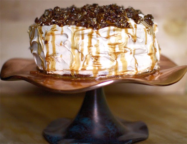 Pumpkin Caramel Layer Cake