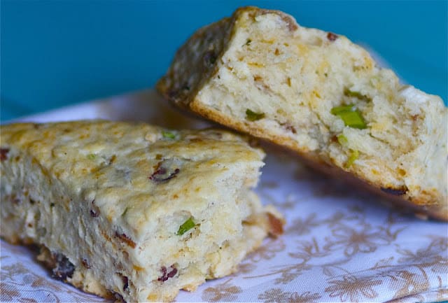 Cheddar Bacon Scones