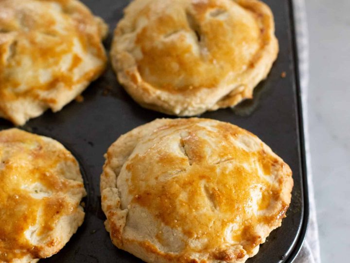 Muffin Tin Chicken Pot Pies - The Baker Chick