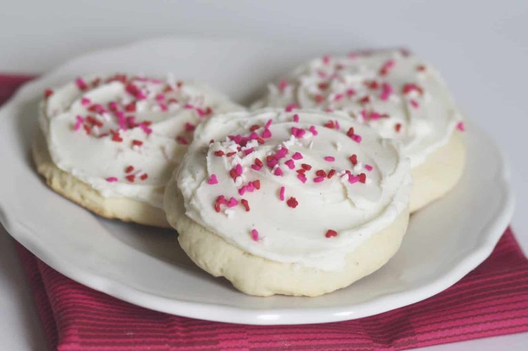 Soft Frosted Sugar Cookies