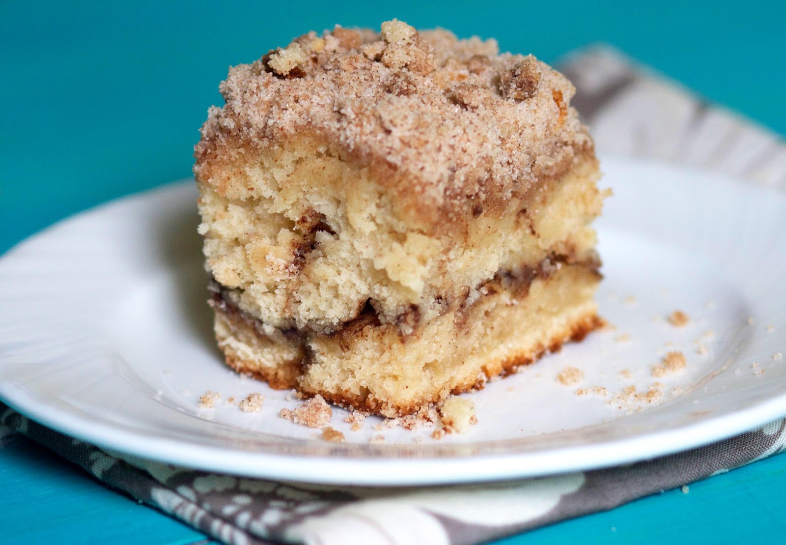 Cinnamon Streusal Coffee Cake