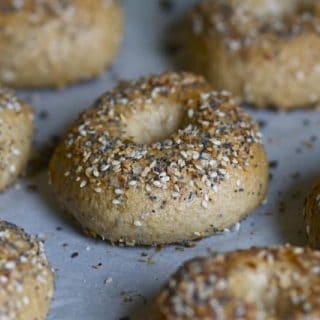 Whole Wheat Everything Bagels