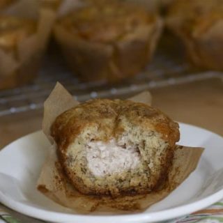 Banana Cream Cheese Muffins