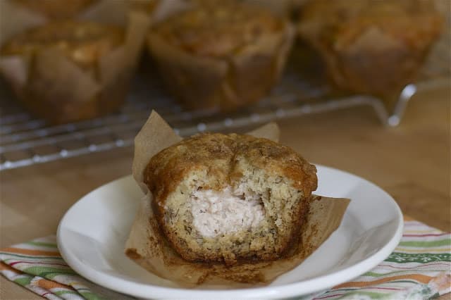 Banana Cream Cheese Muffins