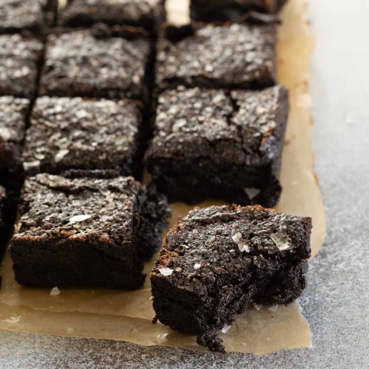 Fudgy Sea Salt Brownies