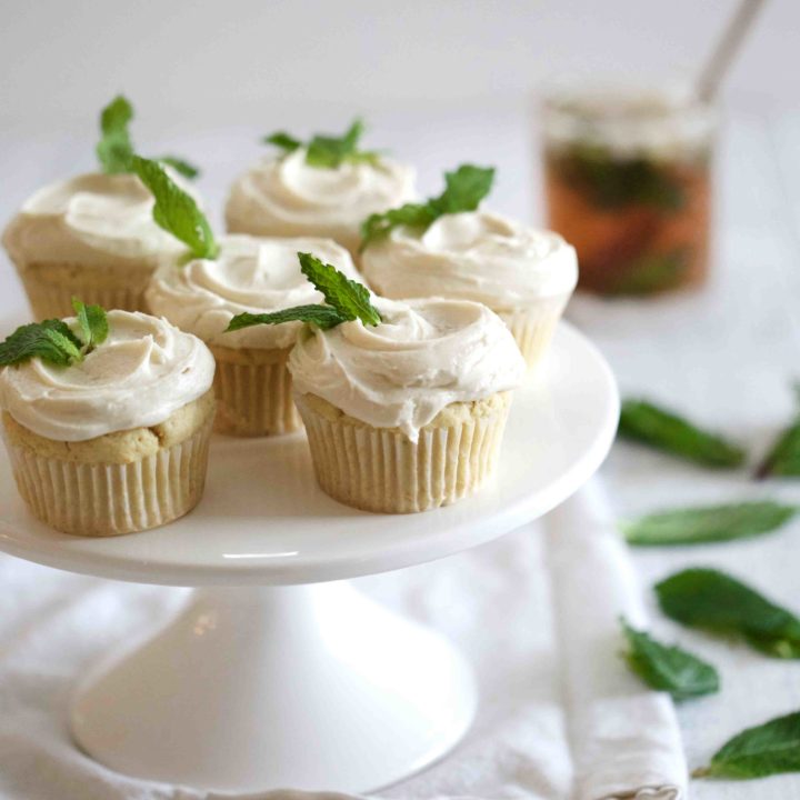 Mint Julep Cupcakes