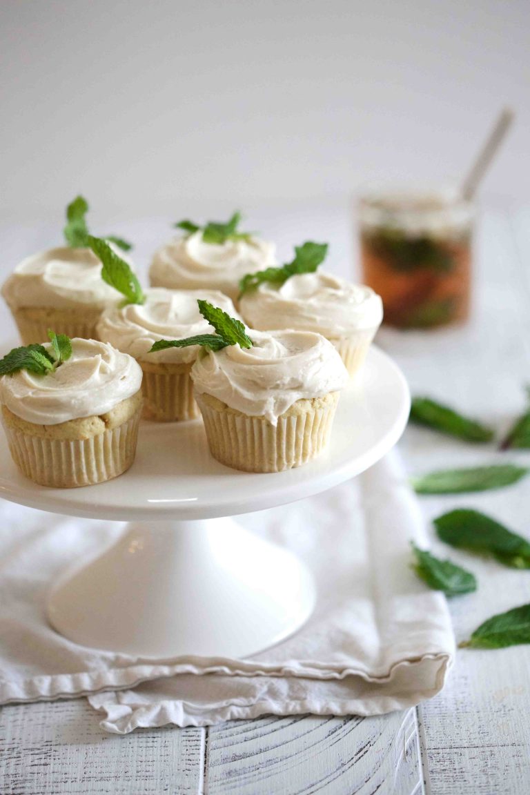 Mint Julep Cupcakes