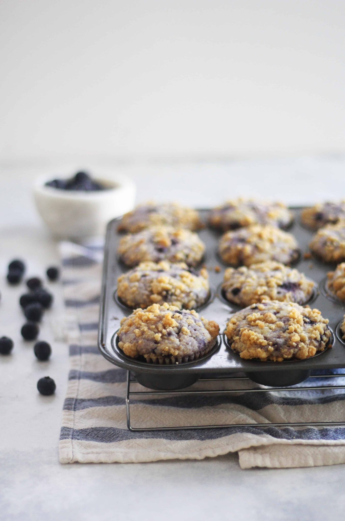Blueberry Buttermilk Muffins The Baker Chick