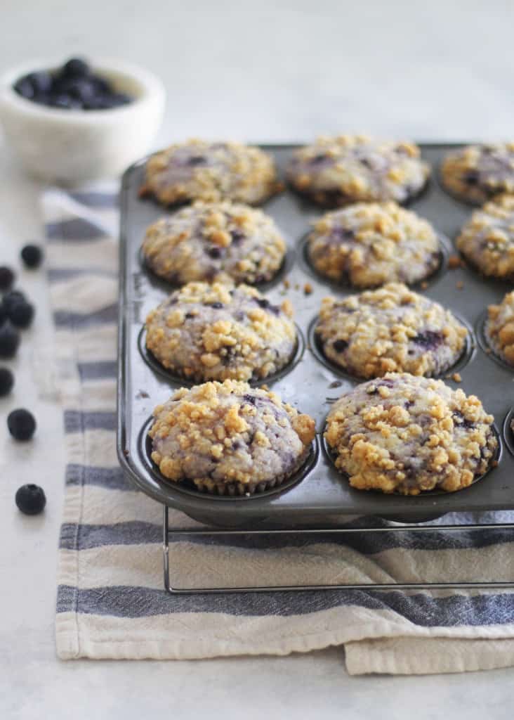 Blueberry Buttermilk Muffins