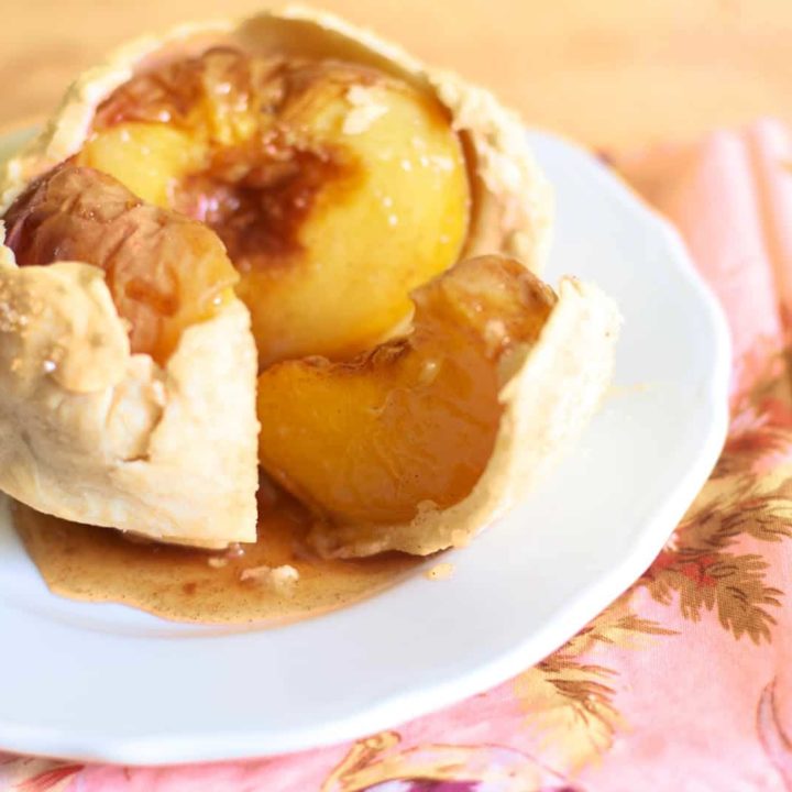 Whole Peach Pie