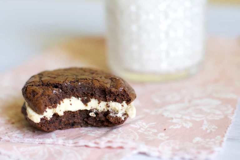 Salted Caramel Brownie Pies