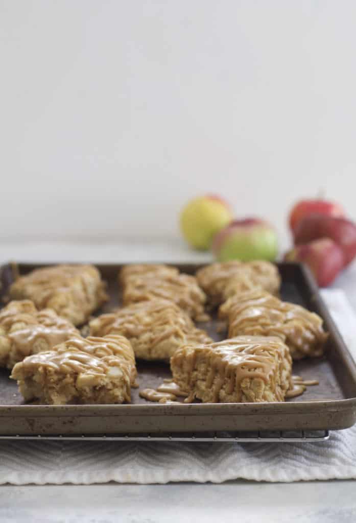 Caramel Apple Scones