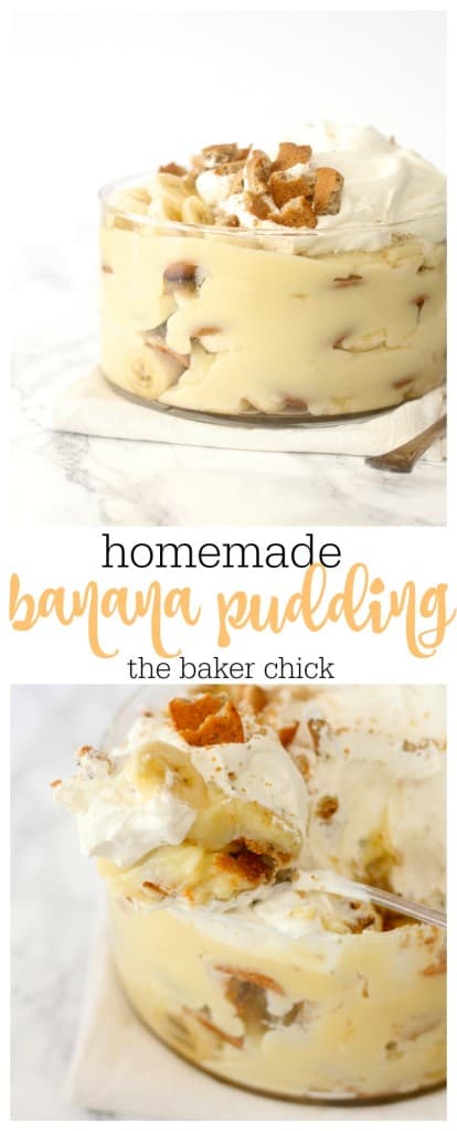 Homemade Banana Pudding