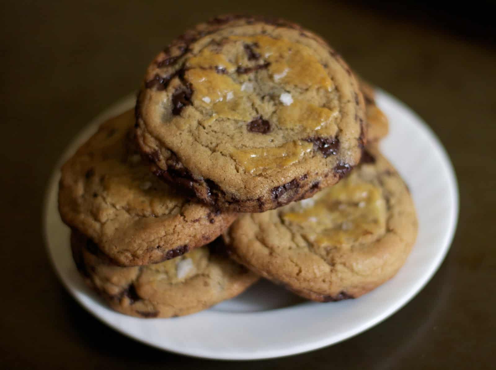 Layered Chocolate Chip Cookies - The Baker Chick