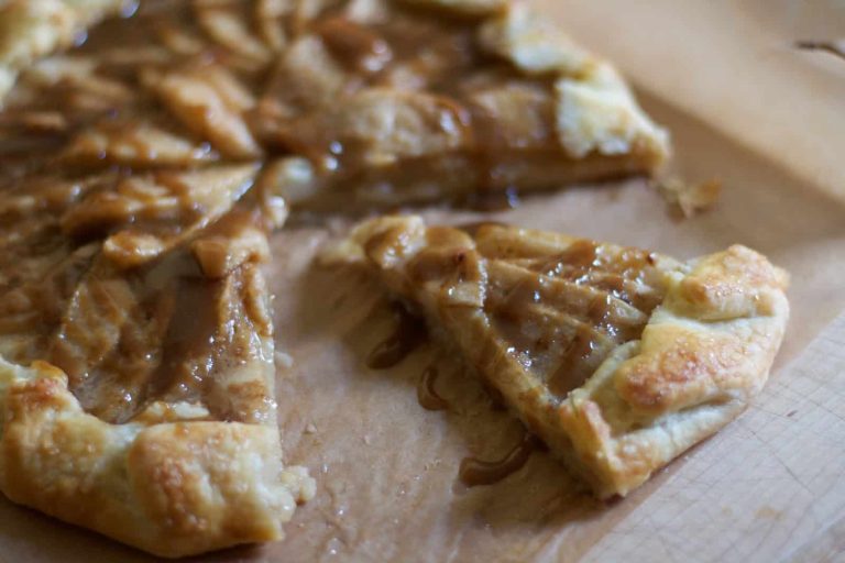 Pear Toffee Galette