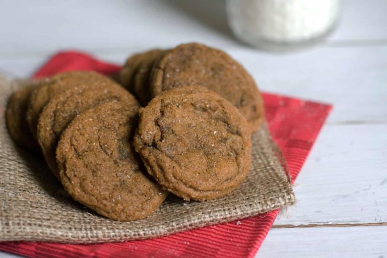 Soft and Chewy Ginger Cookies