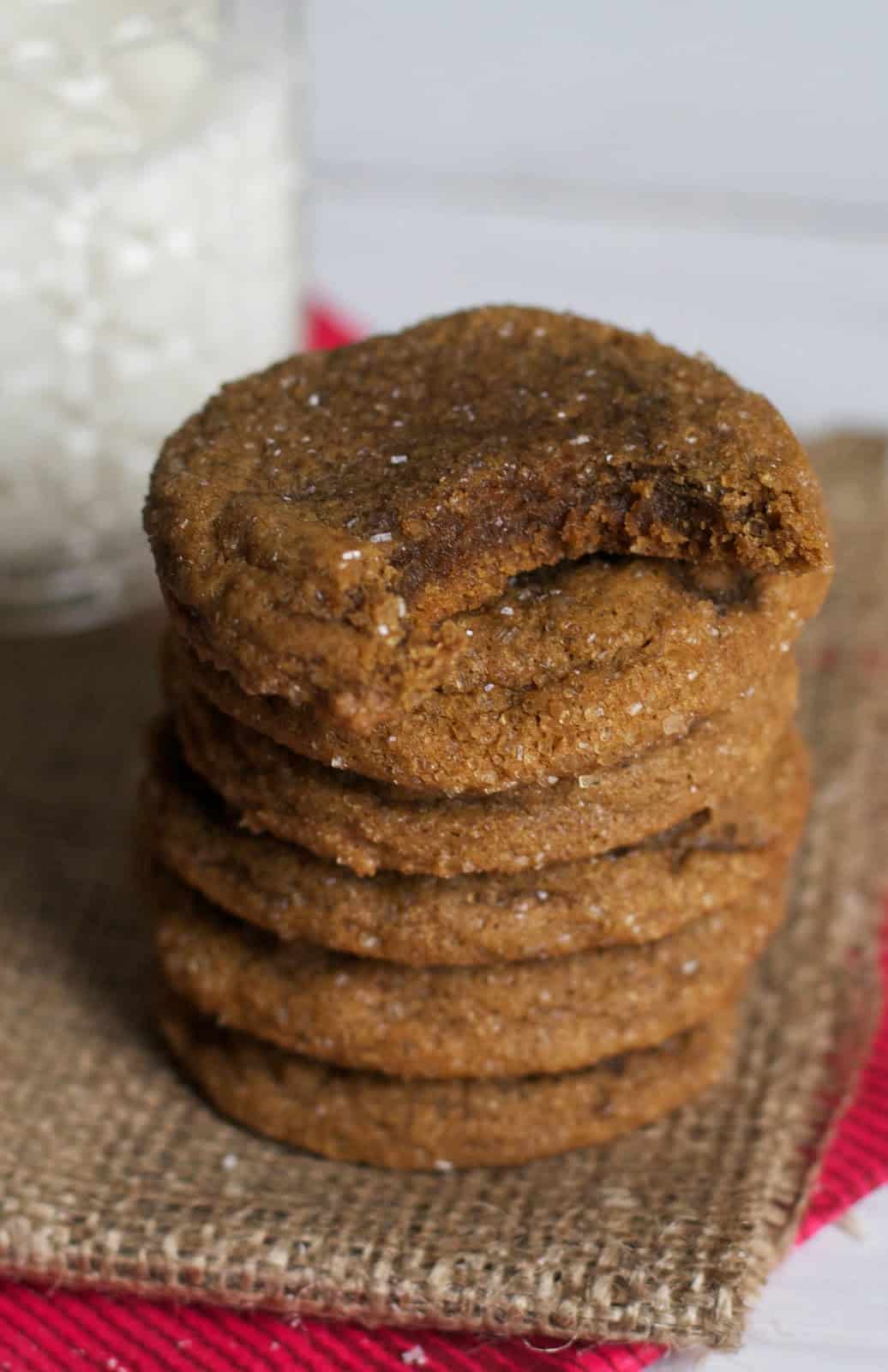 Soft and Chewy Ginger Cookies - The Baker Chick