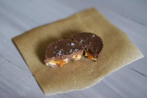 Salted Caramel Peanut Butter Cups