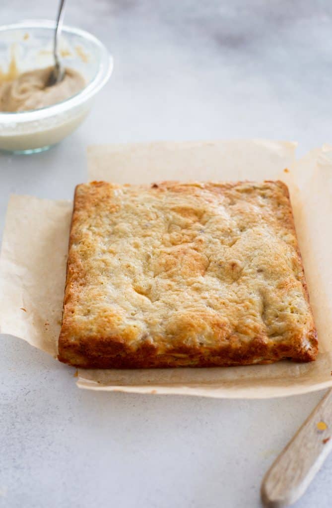 Banana Bars with Brown Butter Frosting