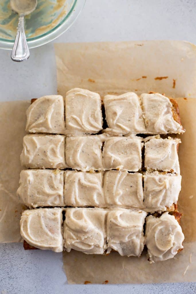 Banana Bars with Brown Butter Frosting