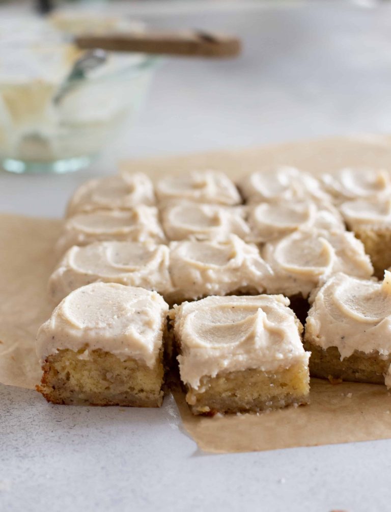 Banana Bars with Brown Butter Frosting