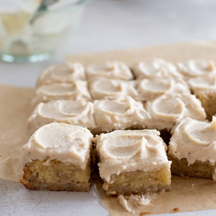 Banana Bars with Brown Butter Icing
