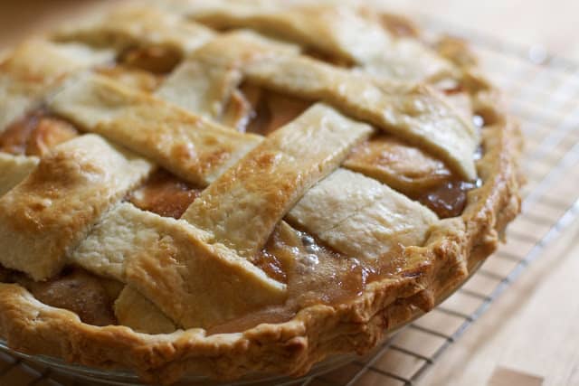 Salted Caramel Apple Pie