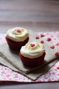 Red Velvet Cupcakes for Two
