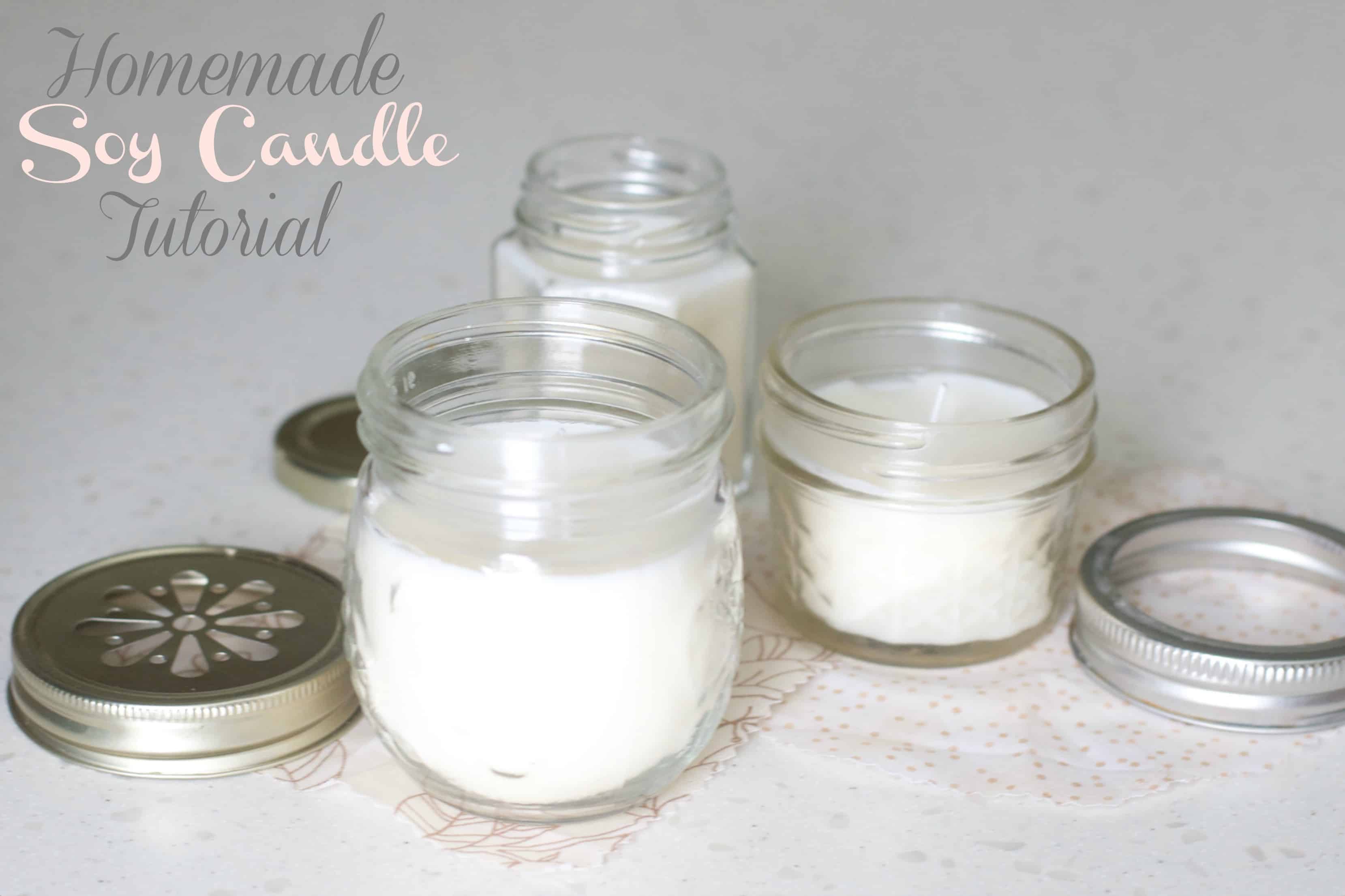 SIMPLE TUTORIAL - How To Make A Crystal Candle! 