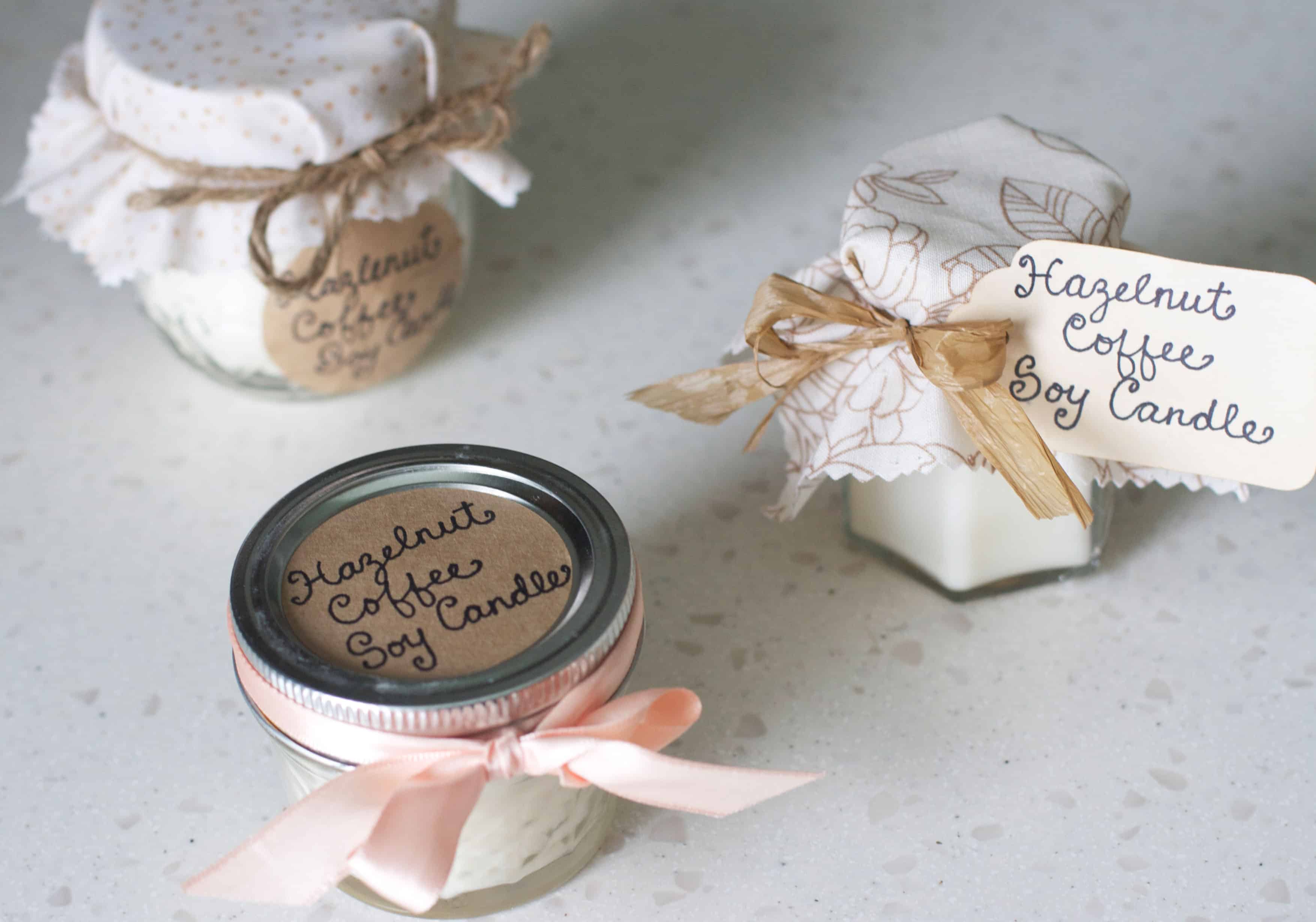 DIY Mason Jar Soy Candles »