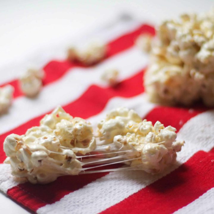 Brown Butter Marshmallow Popcorn Bars