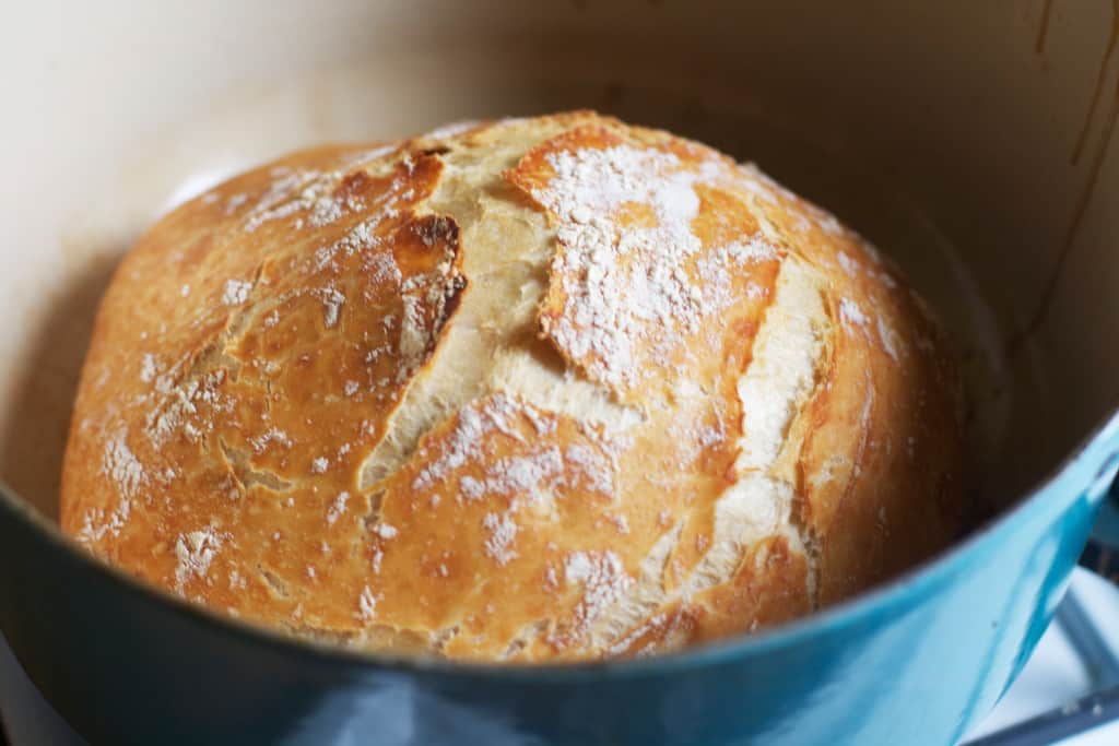 No-Knead Crusty Artisan Bread