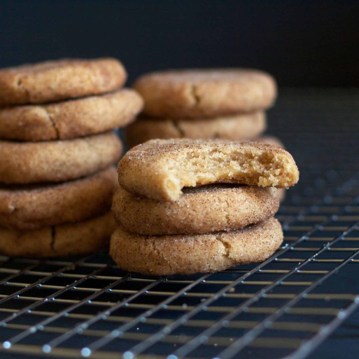 Salted Brown Butter Snickerdoodles