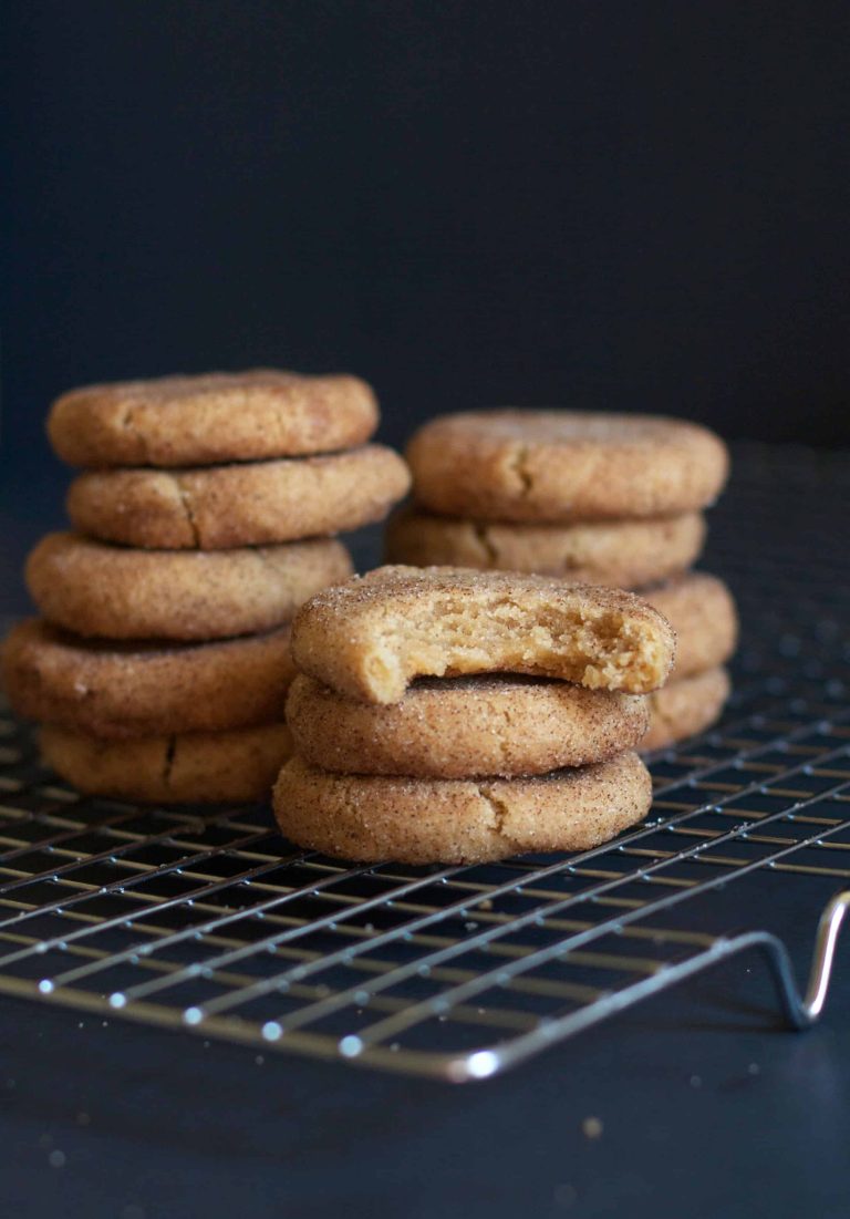 Salted Brown Butter Snickerdoodles