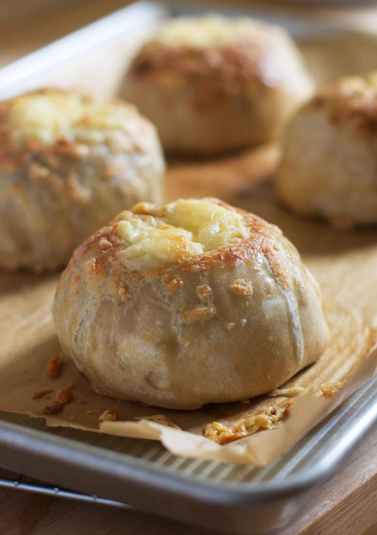 {Milk Bar Monday} Cheesy Caramelized Onion Volcanoes