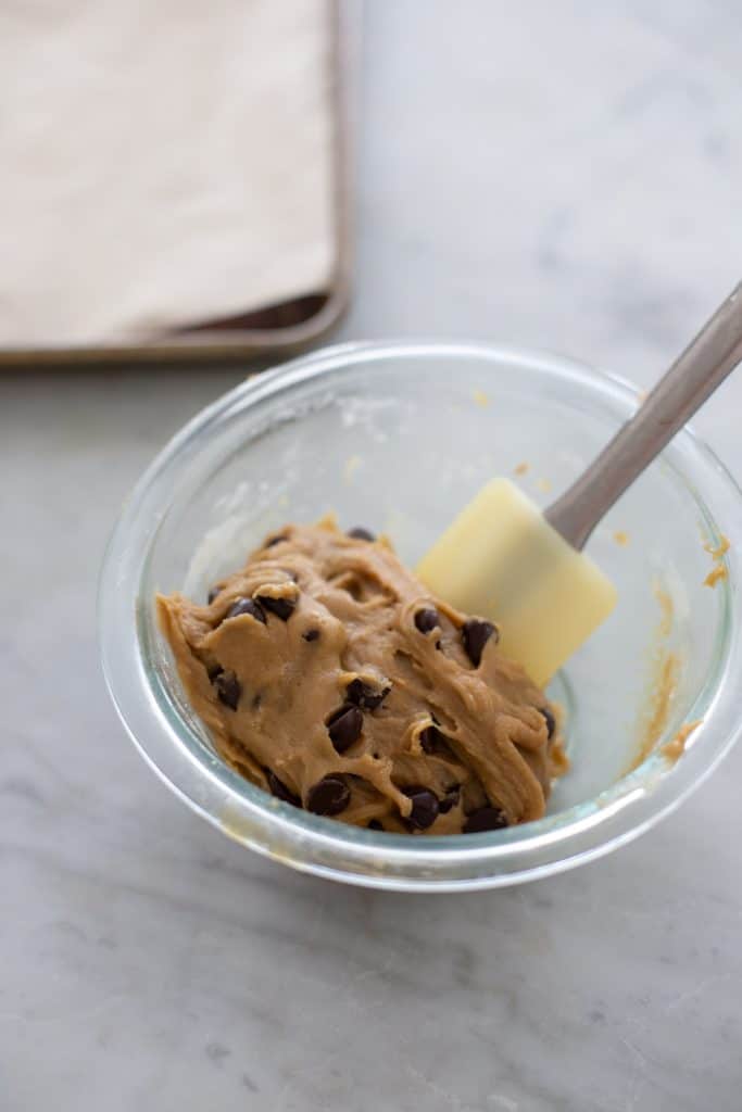 Chocolate Chip Cookies For Two- Dough